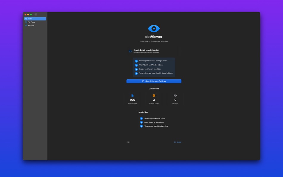 #1. dotViewer (macOS) Bởi: Stian Larsen