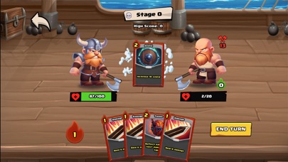 Vikings Turn Based Game Screenshot