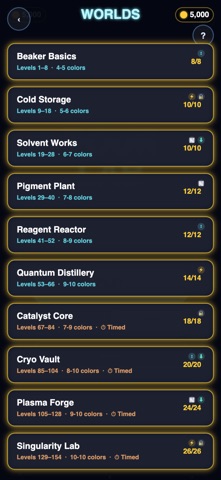 Pour Lab: Liquid Sort iPhone screenshot