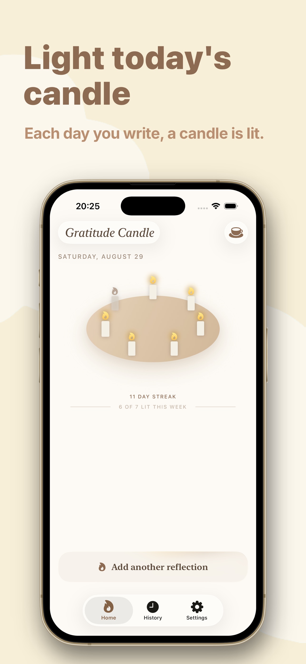 Screenshot 2 of CandleLight - Gratitude Candle