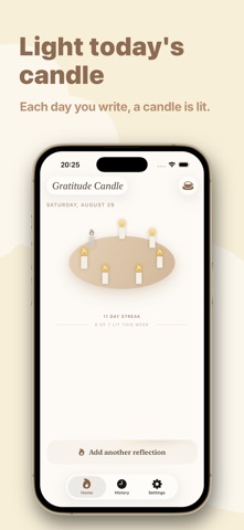 CandleLight - Gratitude Candle screenshot 2