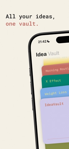 IdeaVault - Future Ideas Screenshot 1 of 5