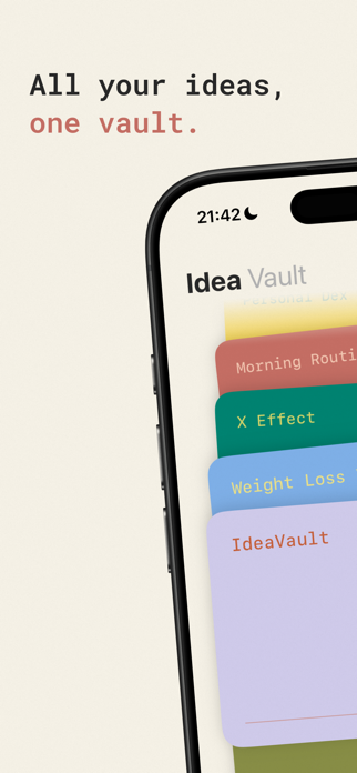 IdeaVault - Future Ideas Screenshot 1 of 5