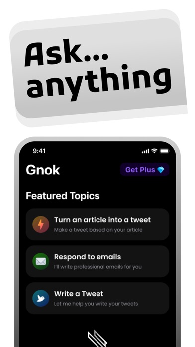 Gnok AI Chat- Ask Your Chatbot Screenshot