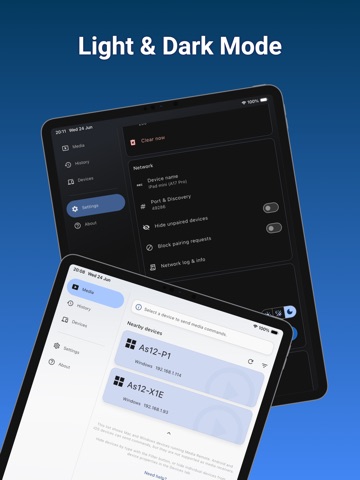 Media Remote - Player Control iPad screenshot