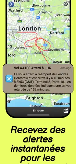 Capture d'écran de Flight Tracker Pro | Fly Radar sur iPhone 5
