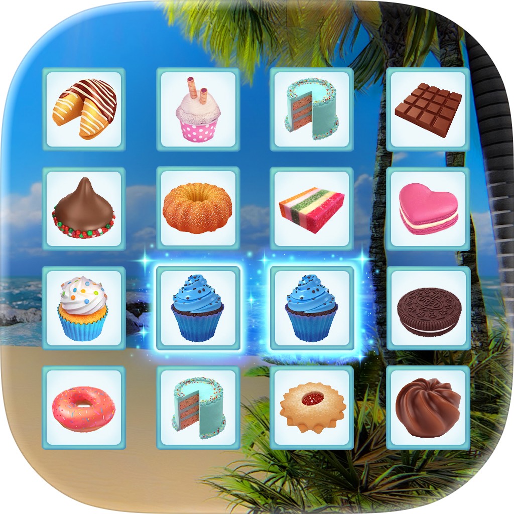 Apple App Store cover for Match Pairs 3D: Matching Game
