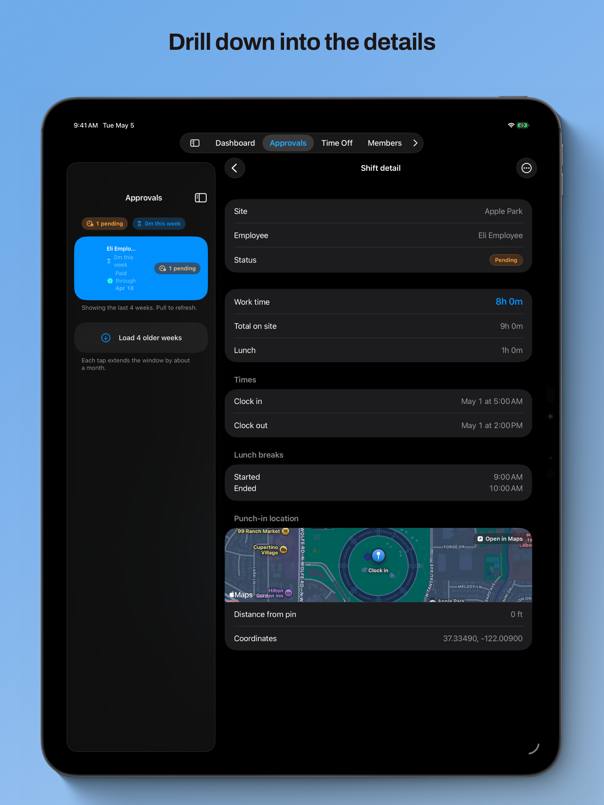 Punch: Shift Tracker screenshot 16