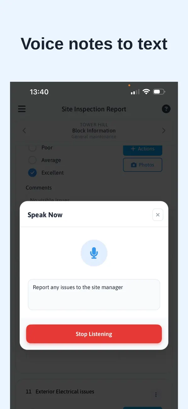 Screenshot #3 pour Inspection Manager