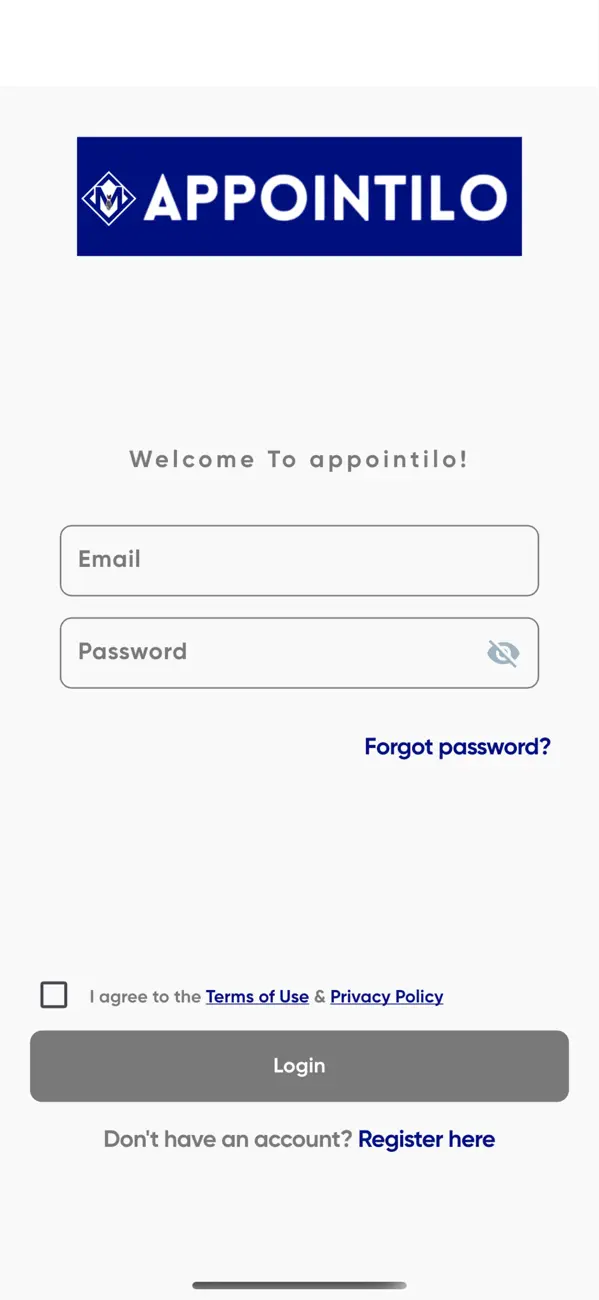 Screenshot #1 pour Appointilo By Morphosistec