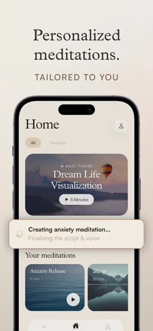 Zentrd: Custom Meditation screenshot 1