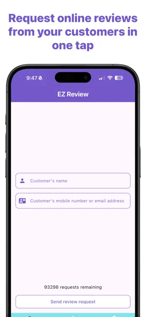 EZ Review screenshot 1