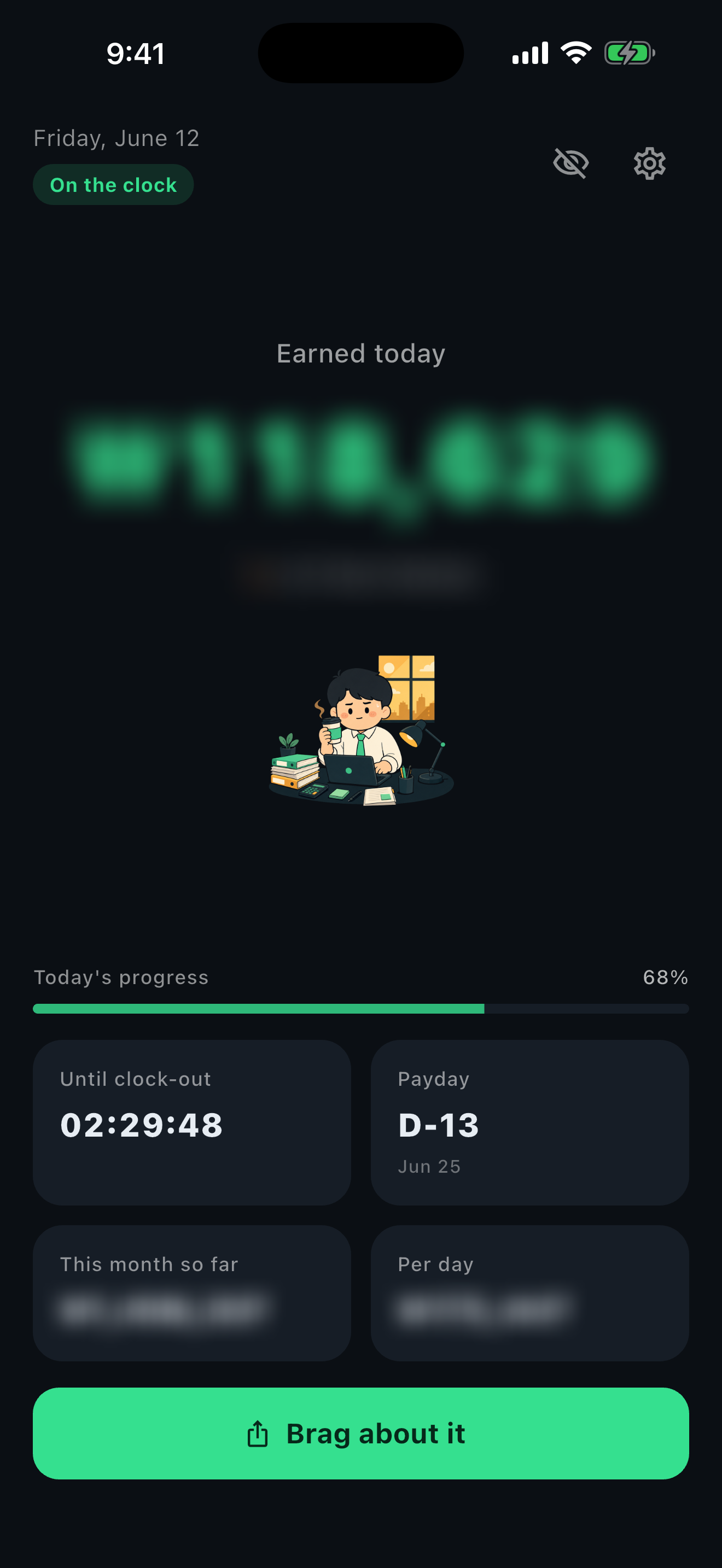 Earned Today screenshot 5