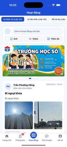 Trường học số QG - mschool iPhone screenshot 4