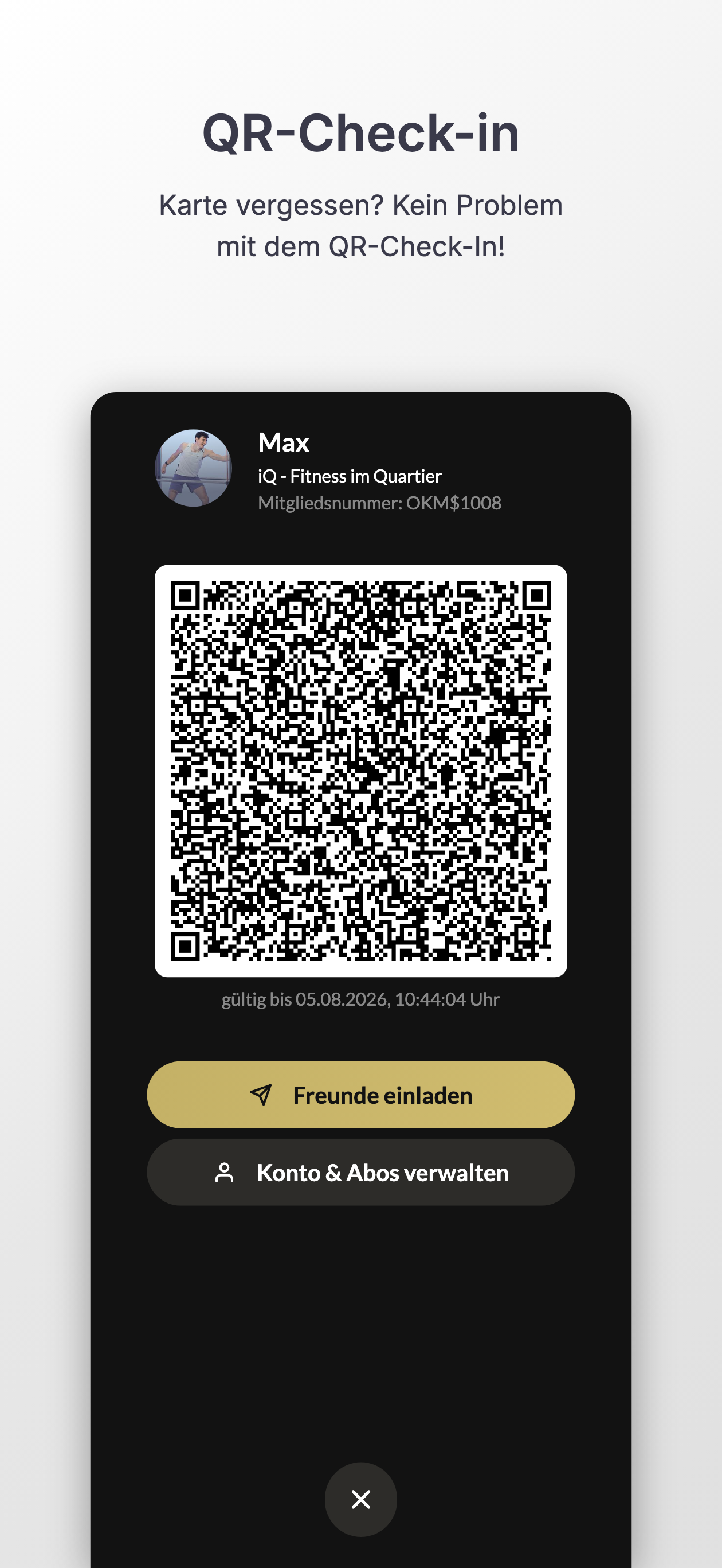 iQ Fitness im Quartier screenshot 5