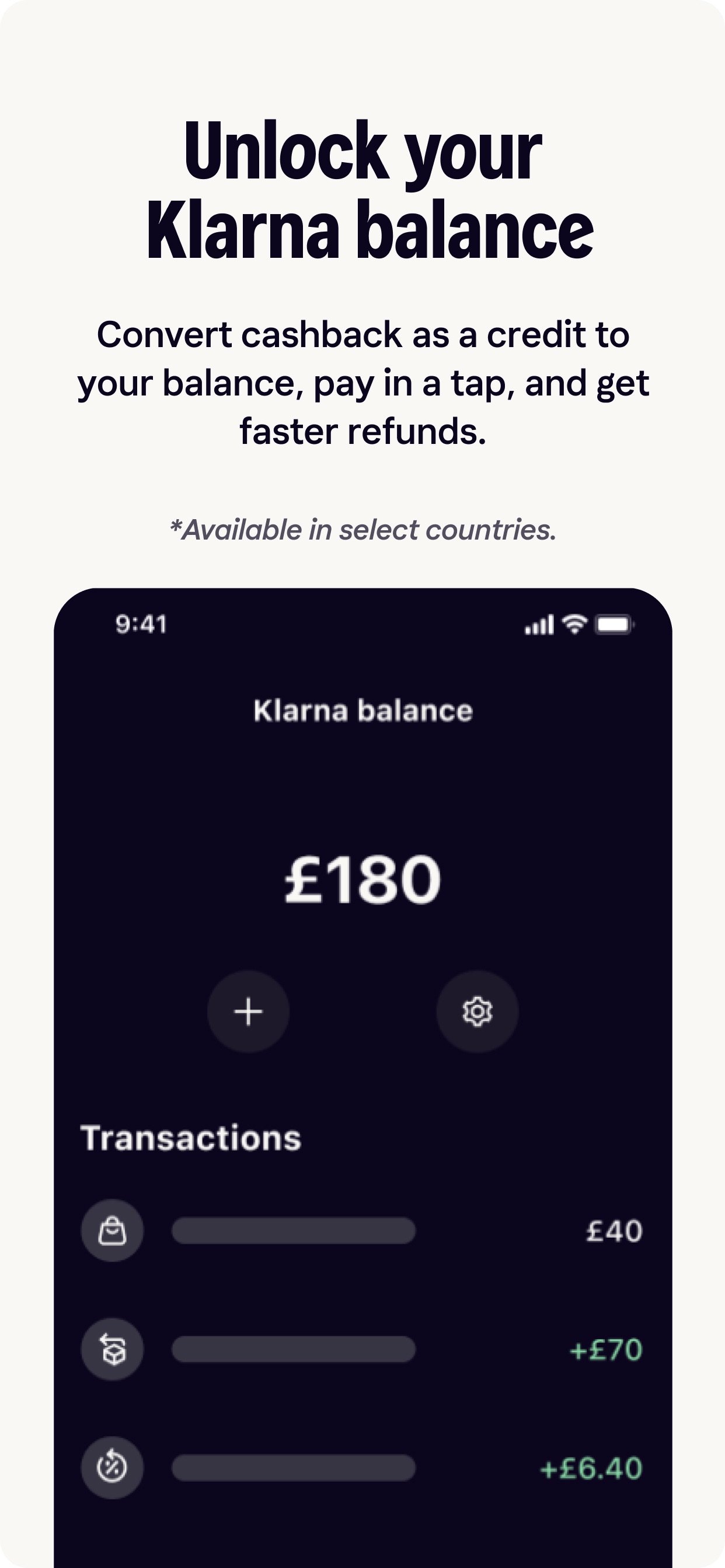 Klarna: Smarter everyday money screenshot