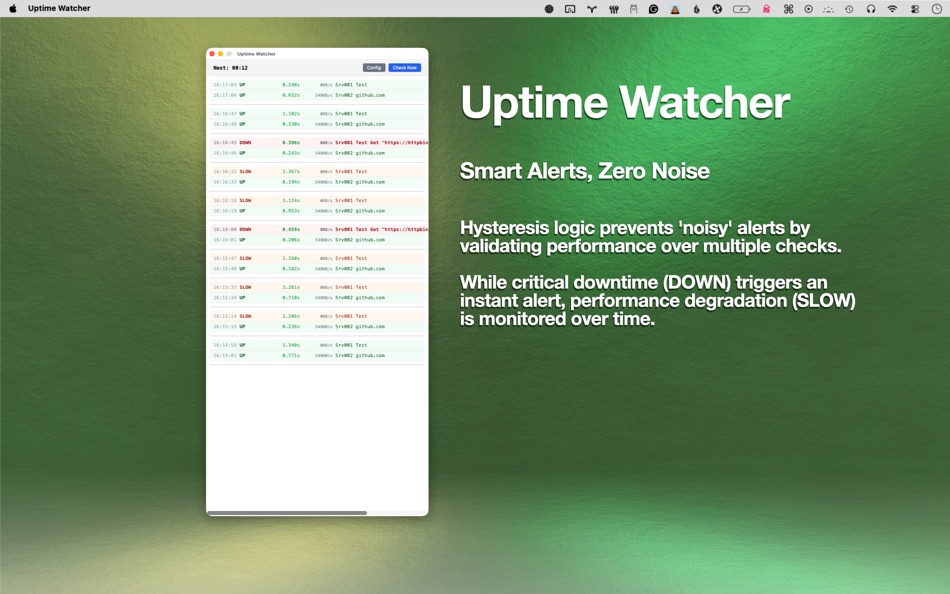 #3. Uptime Watcher (macOS) di: CampSoftware