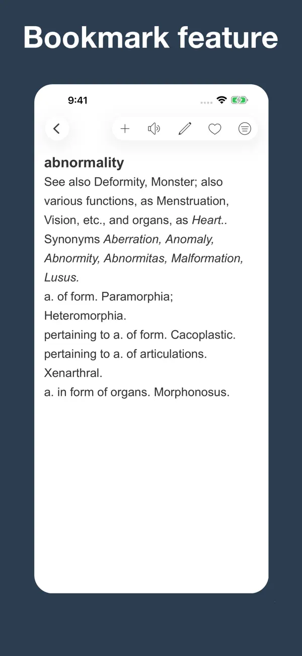 Screenshot #3 pour Medical Thesaurus