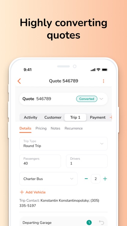 Busify: Charter Bus Software screenshot-3