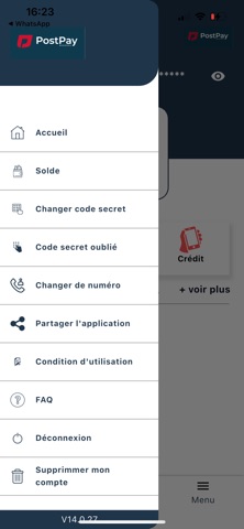 POSTPAY screenshot