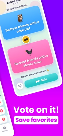 Would You Rather Kids iPhone screenshot