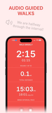 Japanese Walking - Brisk iPhone screenshot