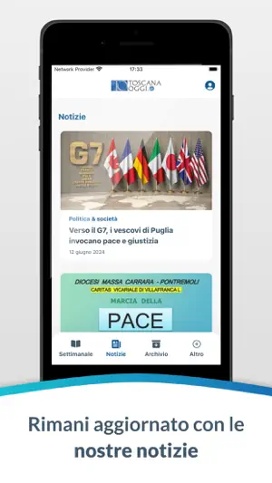 App Toscana Oggi screenshot 2