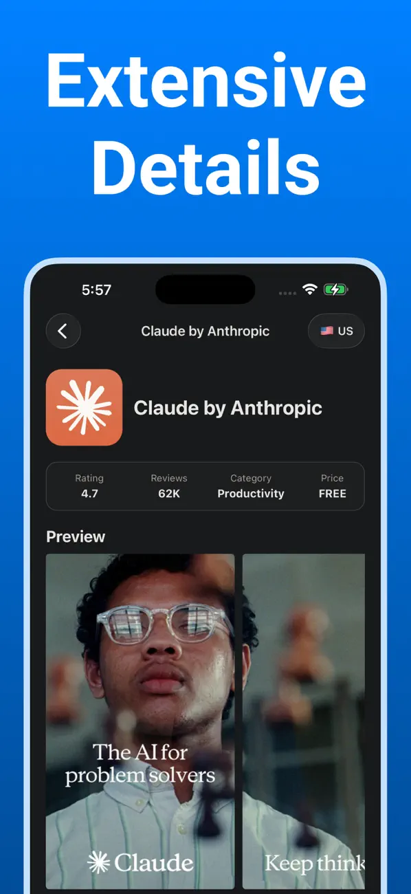 Screenshot #2 pour Storefronts — App Store Charts