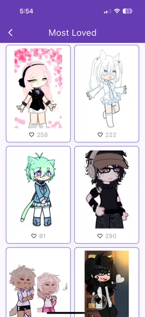 Outfits for Gacha OCs screenshot 3