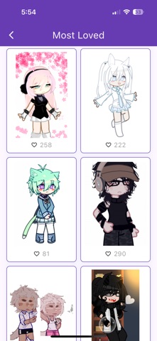 Outfits for Gacha OCs screenshot