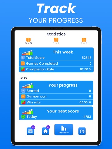 Sudoku Shapes - puzzling.com iPad screenshot