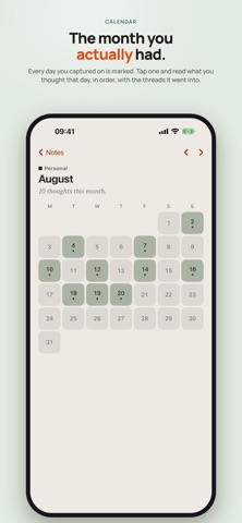 Nave - Threaded Notes iPhone screenshot