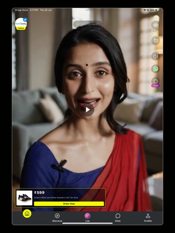 CoutLoot Swipe: Video Shopping iPad screenshot 1