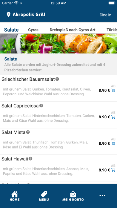 Akropolis Grill Stolberg Screenshot