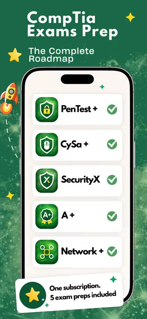 CompTIA Exam Prep by Rocket screenshot 1