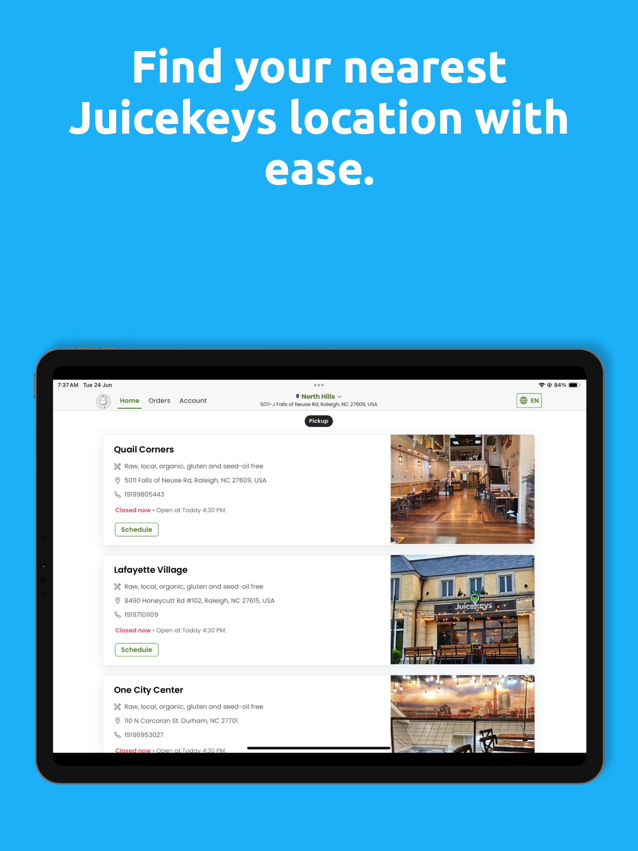 Juicekeys Order