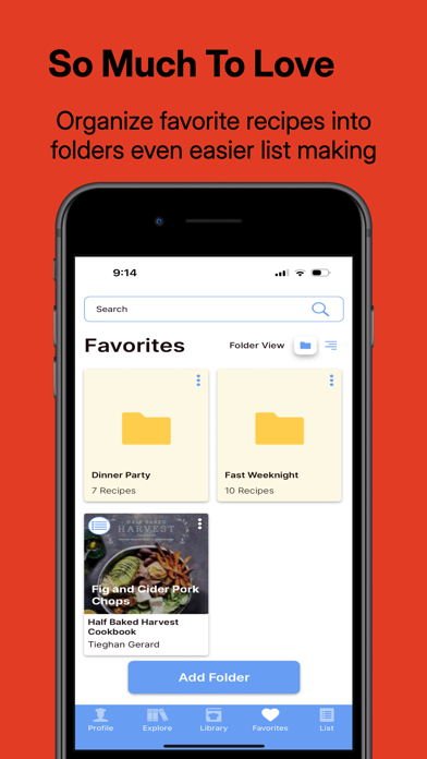 Kenilworth Cookbook Club iPhone screenshot 9 - Food & Drink app