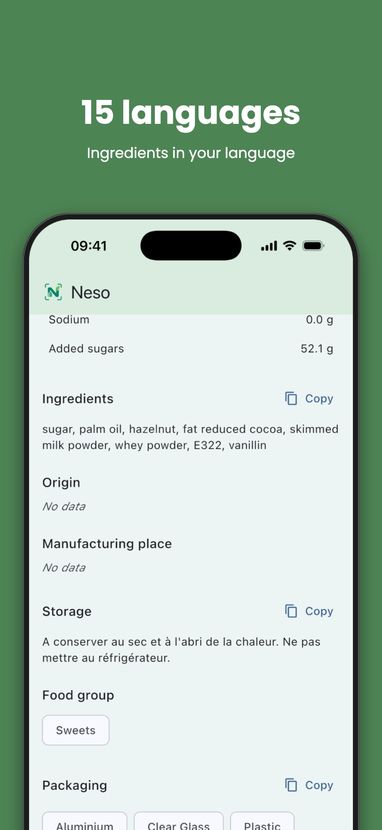 Screenshot 4 of Neso: Barcode Label Reader
