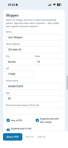 App screenshot