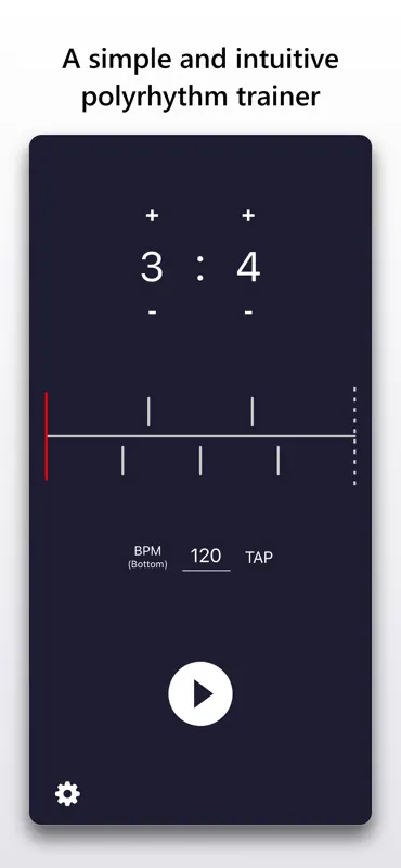 Polyrhythm - Poly Metronome screenshot 1 of 4