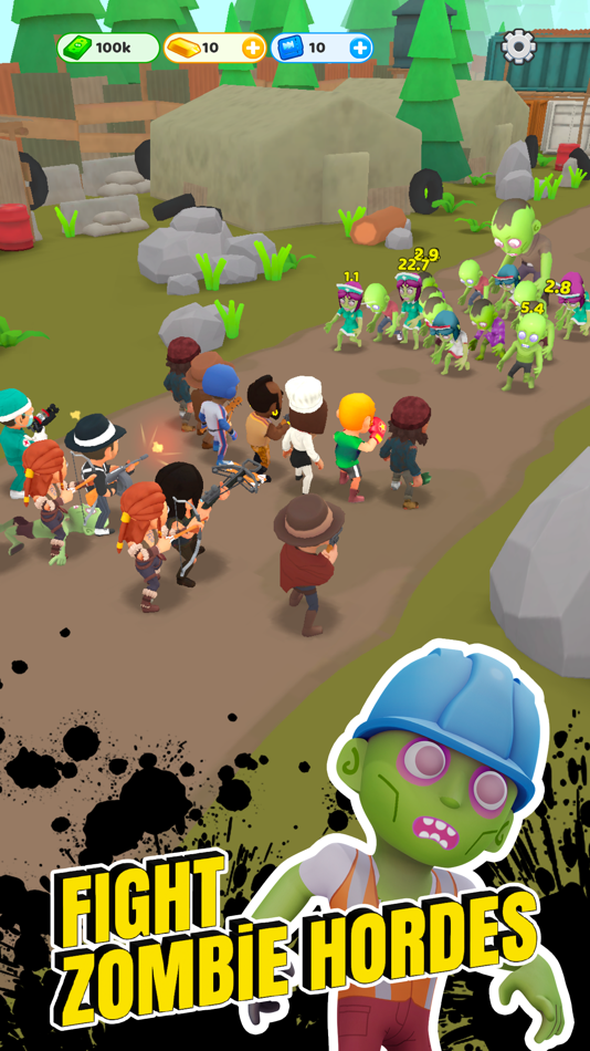 #2. Survivor Idle Run: Z-RPG Game (iOS) โดย: Midnite