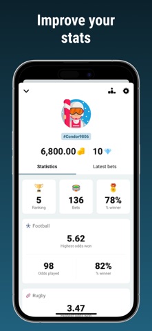 Betoven - Sports Predictions iPhone screenshot