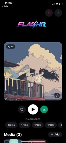 Flashr (f91c04) screenshot