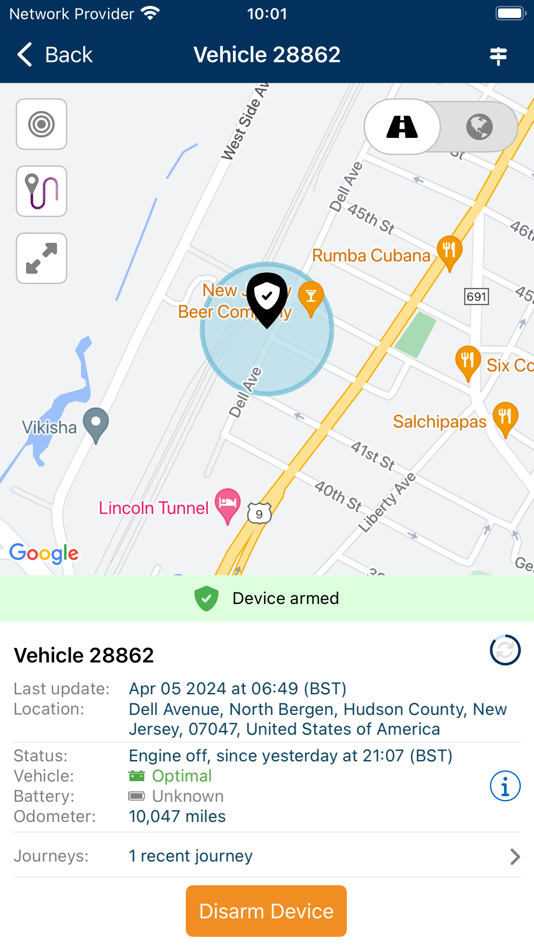 #6. Columbia 360 (iOS) Podle: Redtail Telematics Ltd