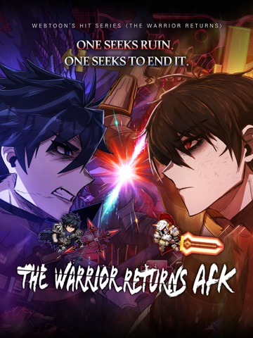 The Warrior Returns: AFK RPG iPad screenshot