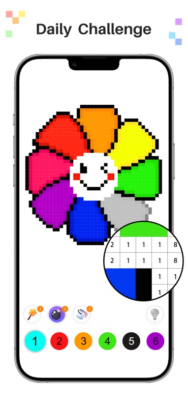 Pixel Art - Jewel Color Game screenshot 4