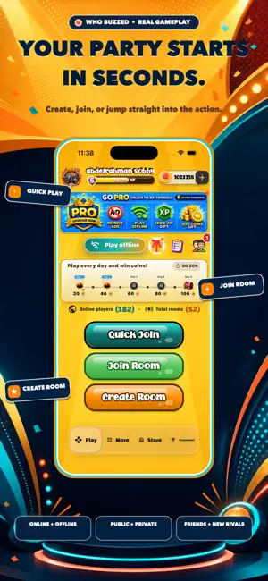 Who Buzzed: Buzzer Trivia screenshot 2
