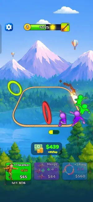 Merge Acrobats: Idle Loop screenshot 2