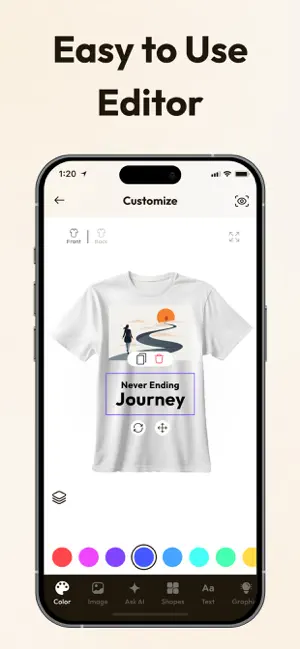 T-Shirt Designer - TeeCraft screenshot 4