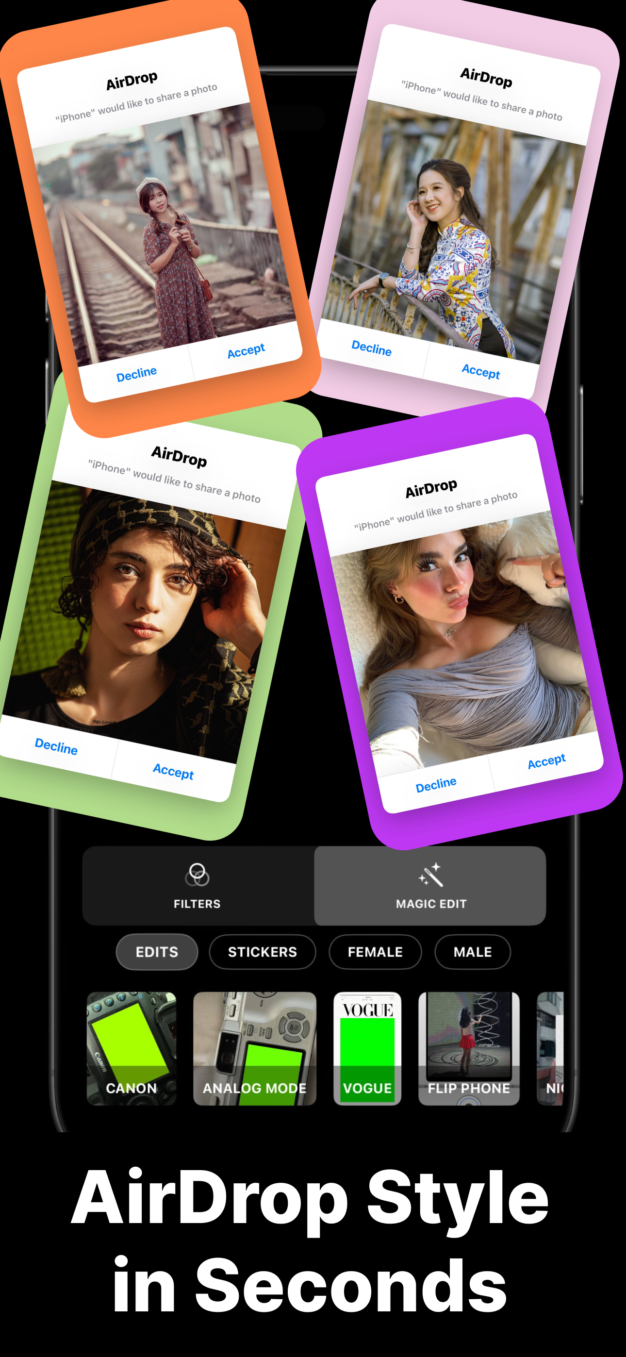 PosePanda: Poses & Filters screenshot 7
